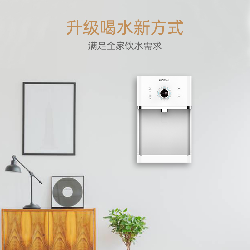 luckboil乐开宝管线机管线机家用壁挂式饮水机直饮机净水器一体机