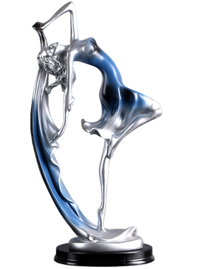 桌面客厅摆件舞者工艺品