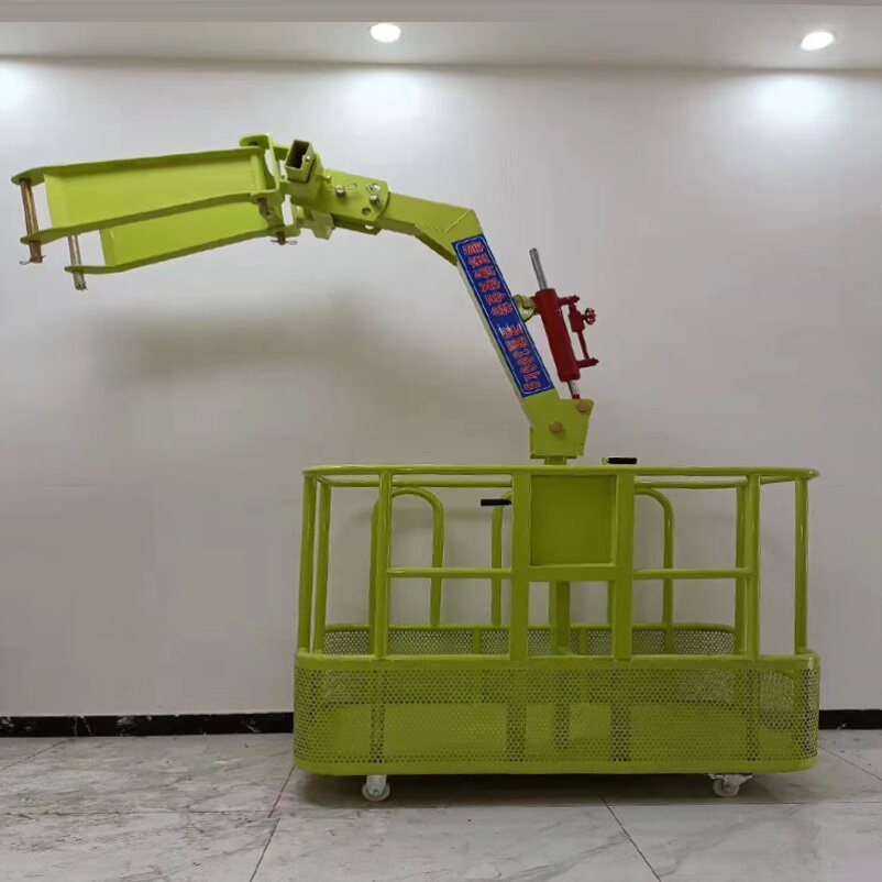 吊车吊篮吊框360度旋转徐工中联三一通用顶筐顶框免拆架配件油缸