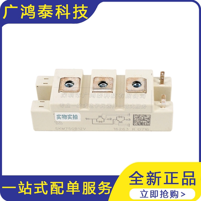 SKM75GB12V IGBT功率电源模块 整流桥 二极管 可控硅  电子元器件