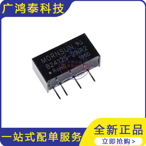 全新原装 B2412S-2WR2 B2412S-2W 隔离非稳压正负双单路输出 直拍