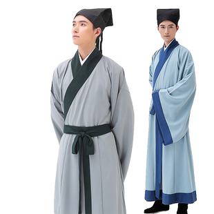 古装男宋朝书生秀才公子服装古代江南才子汉服古装影视剧演出服装