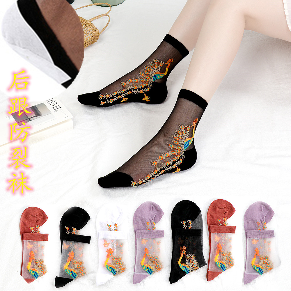防裂袜女足跟型防脚干脚裂新款