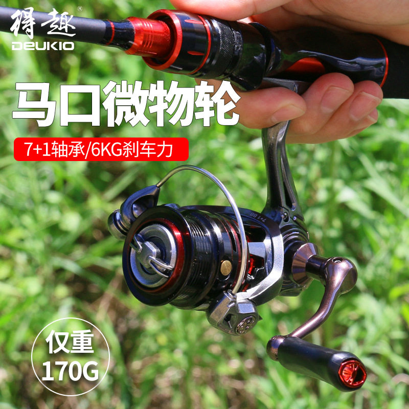 得趣马口微物纺车轮全金属800