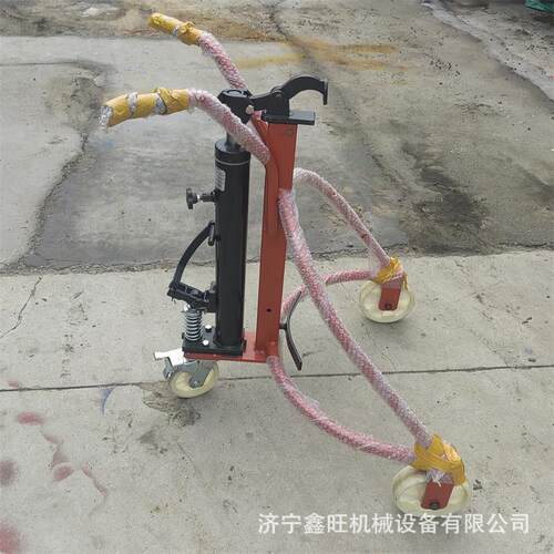 手动液圆桶手推压车铁桶塑47609料桶钢桶制升高叉转运车油桶搬运