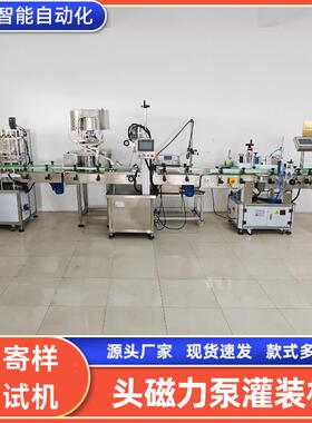 妆药品液体灌装磁机化 品定FPF量力泵 果汁饮料全自动磁力泵灌装