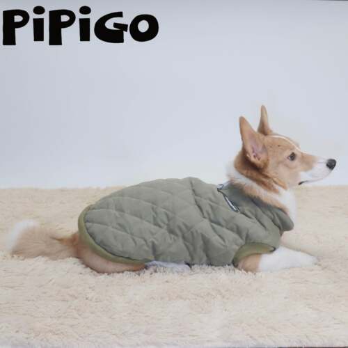 宠物狗狗保暖衣服中型犬可牵引棉衣柯基柴犬宠物马甲加厚冬屁屁狗