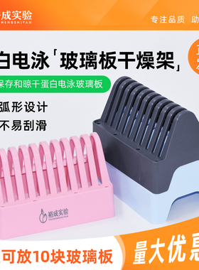 裕成实验 WB蛋白电泳制胶玻璃板架晾干架干燥架玻璃板沥水架晾片架 Western Blot 电泳玻璃板干燥架