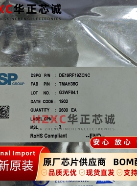 DE19RF19ZCNC全新原装集成芯片应用于无线通信QFN-32封装现货
