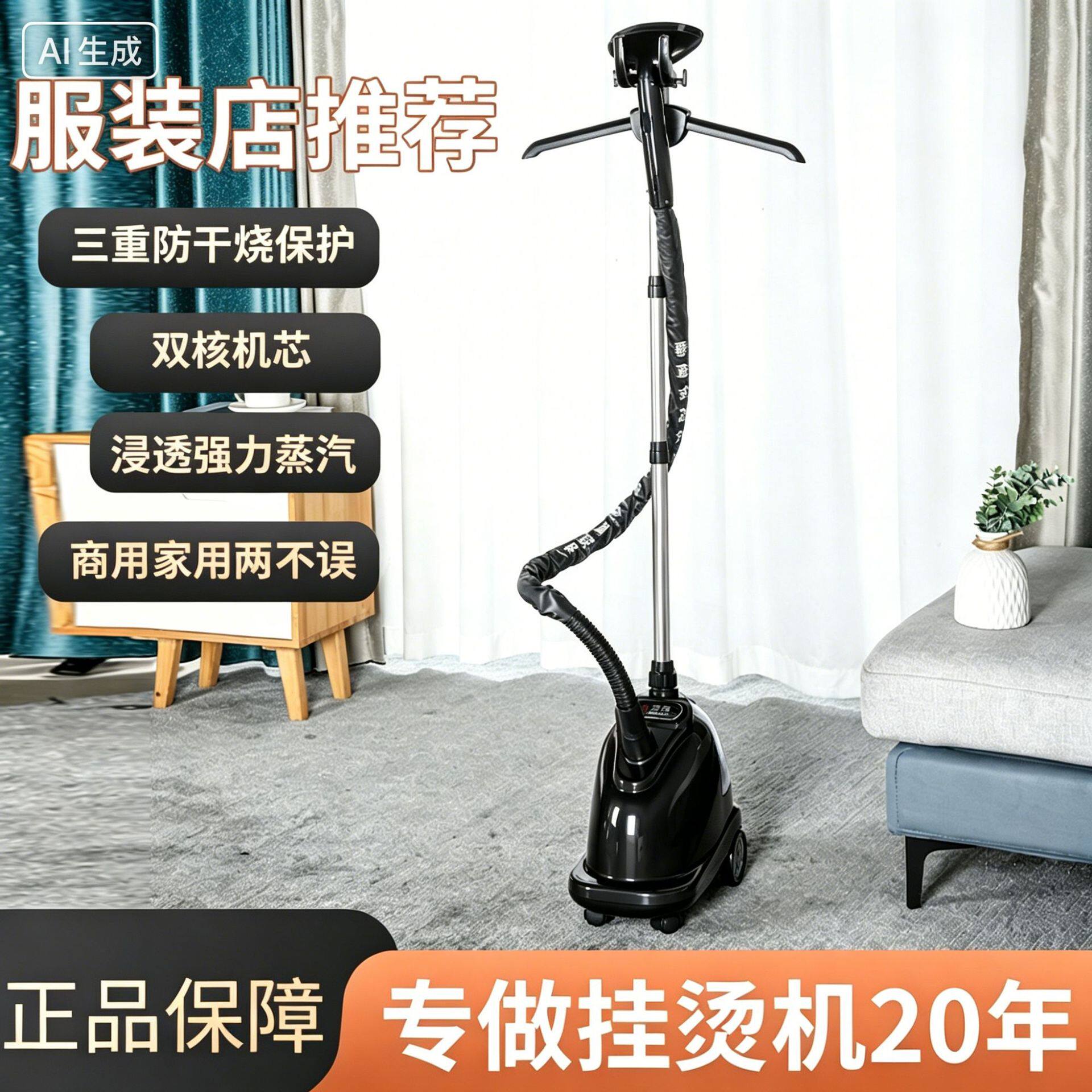 贵衣手持立式大功率挂烫机家用烫衣服熨烫机商用服装店推荐蒸汽