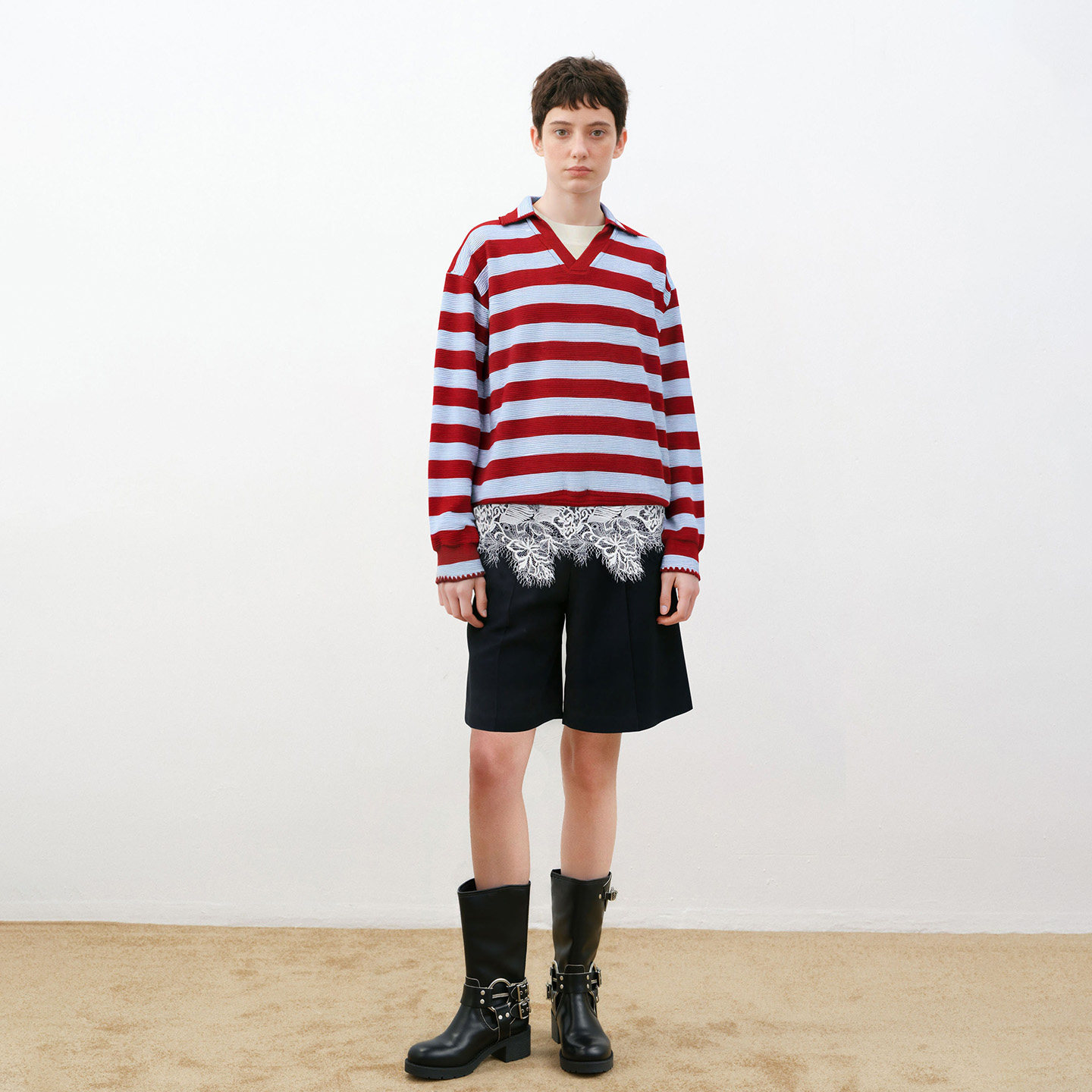 来去LaiQu法式松弛感藏青工装口袋设计感短裤抽绳休闲百搭短裤,女装/女士精品,短裤,淘宝优惠券,粉丝福利购,淘宝优惠卷