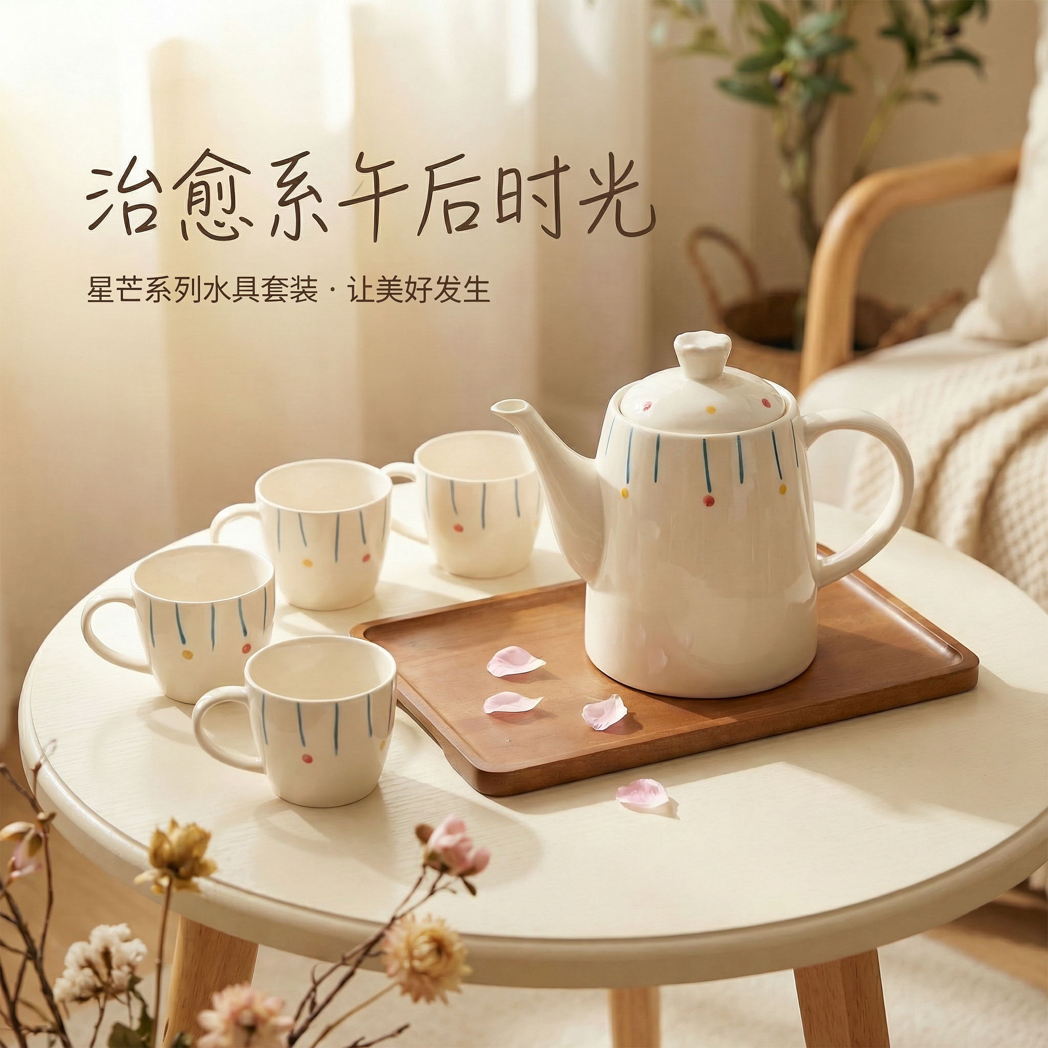 水具套装乔迁之喜实用礼物朋友搬家新居高档杯具茶具套装礼盒送人