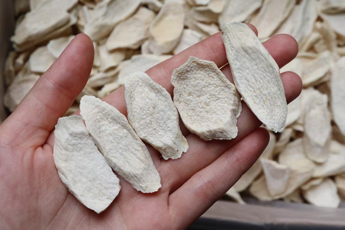 铁棍山药干片无硫淮山厚块新货漂亮怀山250g河南马蹄瓜子片