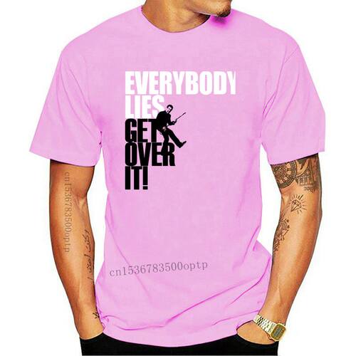 Orange Cool Shirts Everybody Lies Dr House T-Shirt Get Over