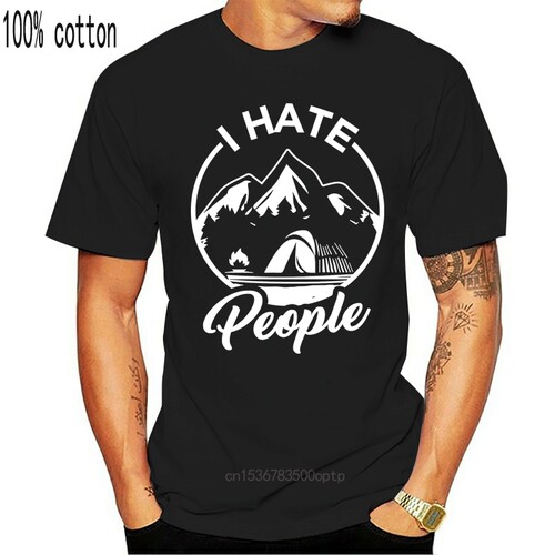 I Hate People New Men'S Shirt Funny Humor Classic Stylish Mo
