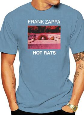 Frank Zappa Men'S Hot Rats T-Shirt Black Outfit Tee Shirt
