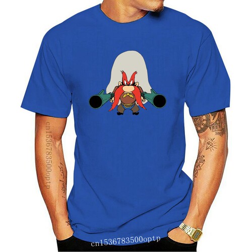 New Men T Shirt  yellow shirt yosemite sam tshirts Women T-S