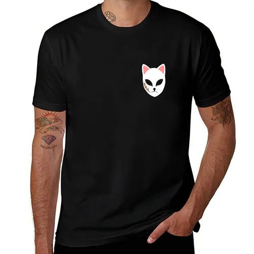Sabito's Mask T-Shirt affliction shirts Funny t-shirts custo