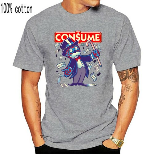 Funny Anime Men Summer T Shirt Slim Fit Fashion Pure Cotton