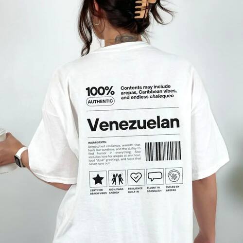 Funny Made in Venezuela Shirt Hispanic Heritage Month T-Shir