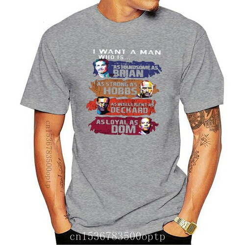 New Fast And Furious  T-shirt For Men Dropshipping Summer Sh
