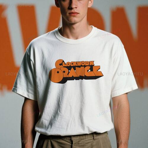 70s Halloween Cult Classic Movie A Clockwork Orange T-shirt