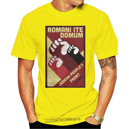 New Judean People Front Roman Go Home Men T Shirts Monty Pyt