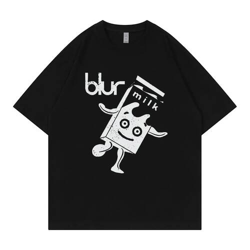 Blur Band Small Milk Carton Black Large Size Men's and Women
