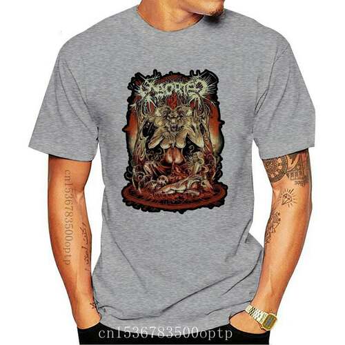 New Aborted Baphomet Shirt S-3XL Official T Shirt Grind Deat