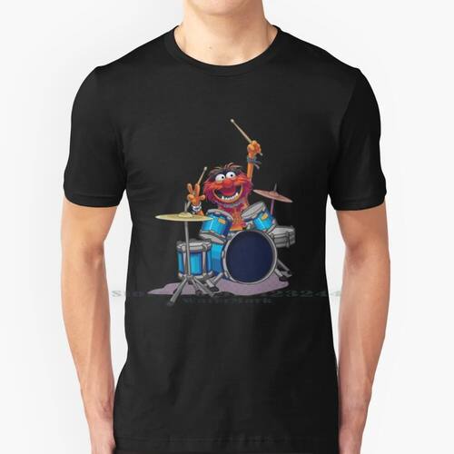 Animal Drummer The Show 100% Cotton T Shirt Animal Drummer T