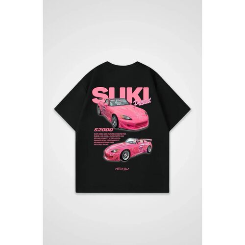2025 Summer New Racing Printed Y2KT-Shirt Suki S2000 Yangzed