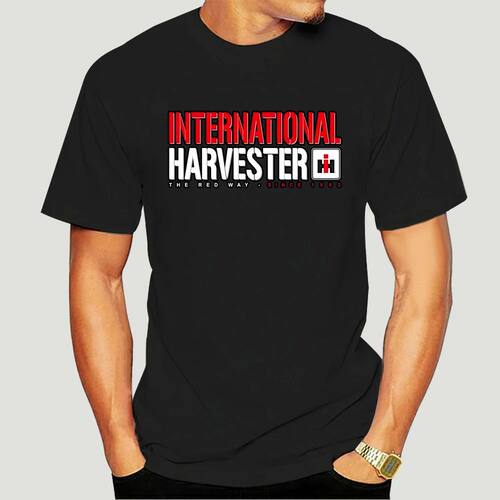 Men T Shirt Agriculture The Red Way Tractor Novelty Plus Siz