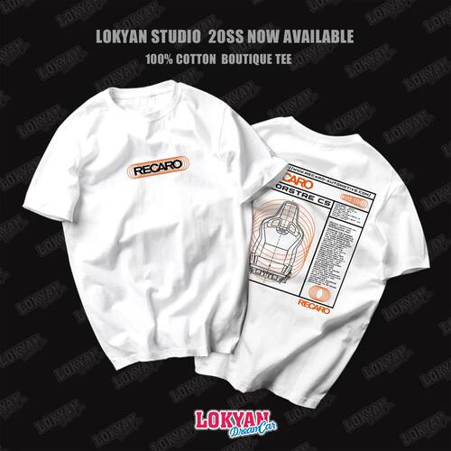 JDM Racing Recaro Short Sleeve Racing SPORSTRE Sport Fitness