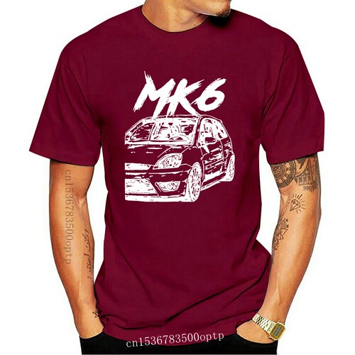 New Men's fiesta MK6 t shirt designer cotton O-Neck Letters