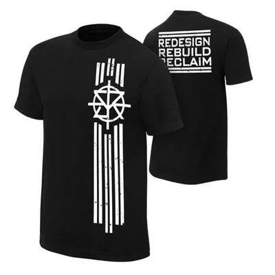 WWE Men's Cotton Printed Plus Size Blockbuster Cena RKO Roll