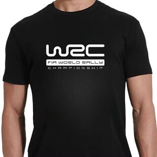 World Rally Championship WRC T Shirts Fashion Men Summer Sho