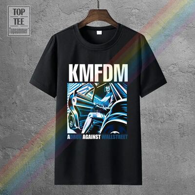 New Popular Kmfdm A Drug Against War Men'S Black T Shirt Siz