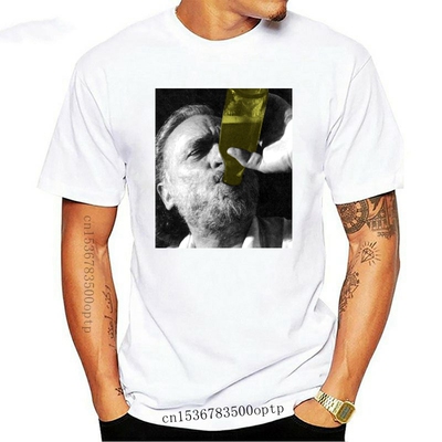 New T-Shirt Maglia Charles Bukowski Citazione Quote Poeta Am