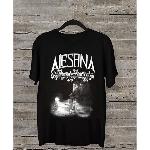 Alesana Band Short Sleeve Black Tee Graphic Short Sleeve Shi