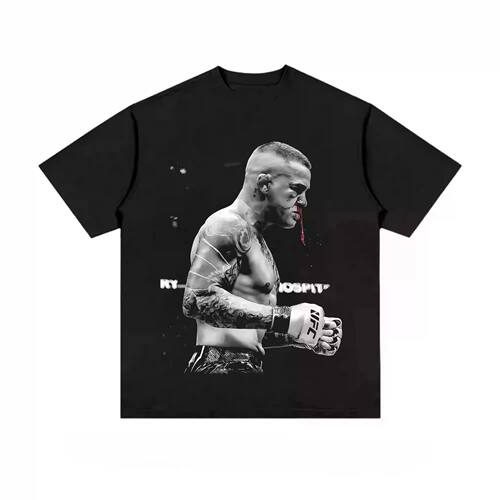 2025 New Retro Trend Portrait Classic Ufc Star Print Women M