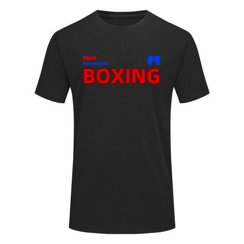 BOXING Boxing T-Shirt Short Sleeve Training Suit Men's and W