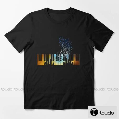 New Hands Playing On Piano Keyboard Gift For Music Teacher S
