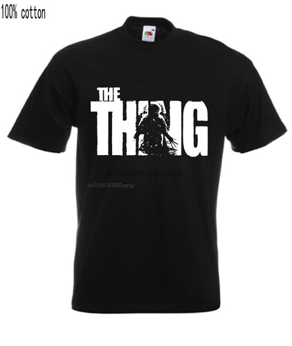 The Thing John Carpenter Retro Horror Movie Men Funny Tee Sh