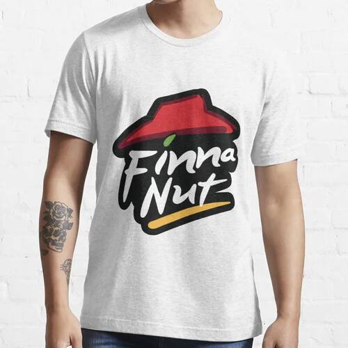New Finna Nut T-Shirt Cotton Men Tee Shirt Red?Shirt Custom