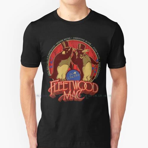 100% Cotton T Shirt Classic Rumours Logo Nicks Stevie Nicks
