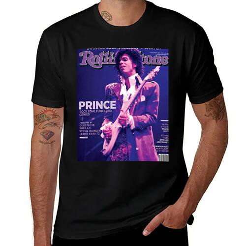 Vintage Prince On Magazine T-Shirt tees custom t shirt anima