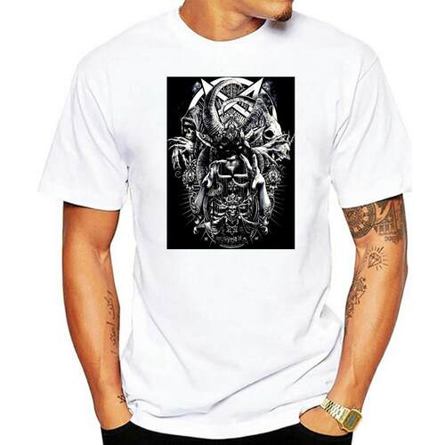 Cult Genuine Darkside Mens T Shirt Occult Nu Goth Satanic Go