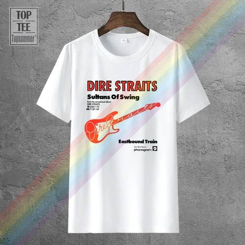 Dire Straits Sultans Of Swing T Shirt Retro Gothic T Shirts