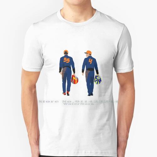 Carlando 100% Cotton T Shirt Carlos Sainz Lando Norris Carla