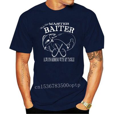 2020 Newest Men'S Funny Funny Fishing Shirt - Master Baiter